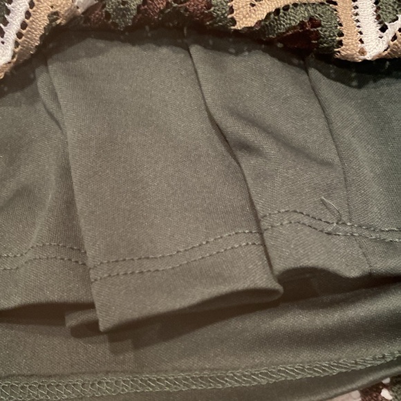 Taverna Multicolored Chevron Lace Tunic - Picture 5 of 7